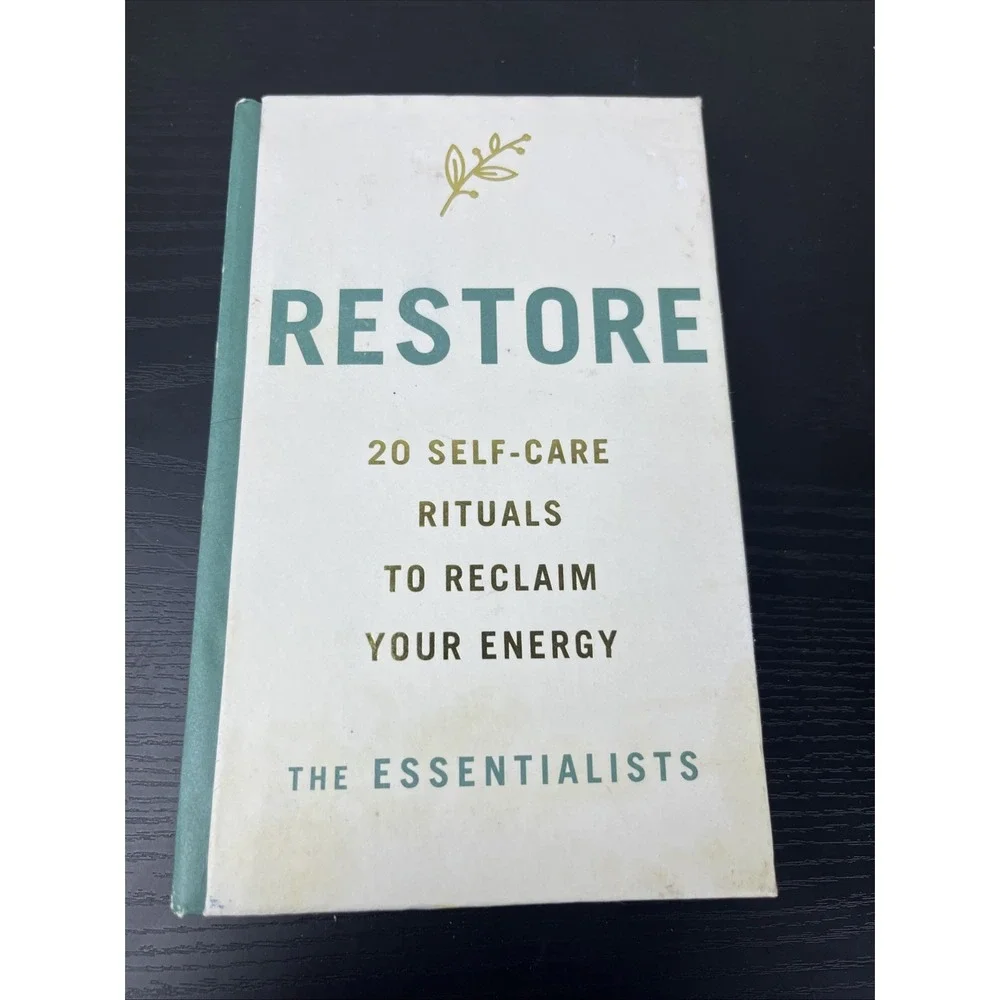 Restore 20 Self Care Rituals to Reclaim Your Energy Wellness Book